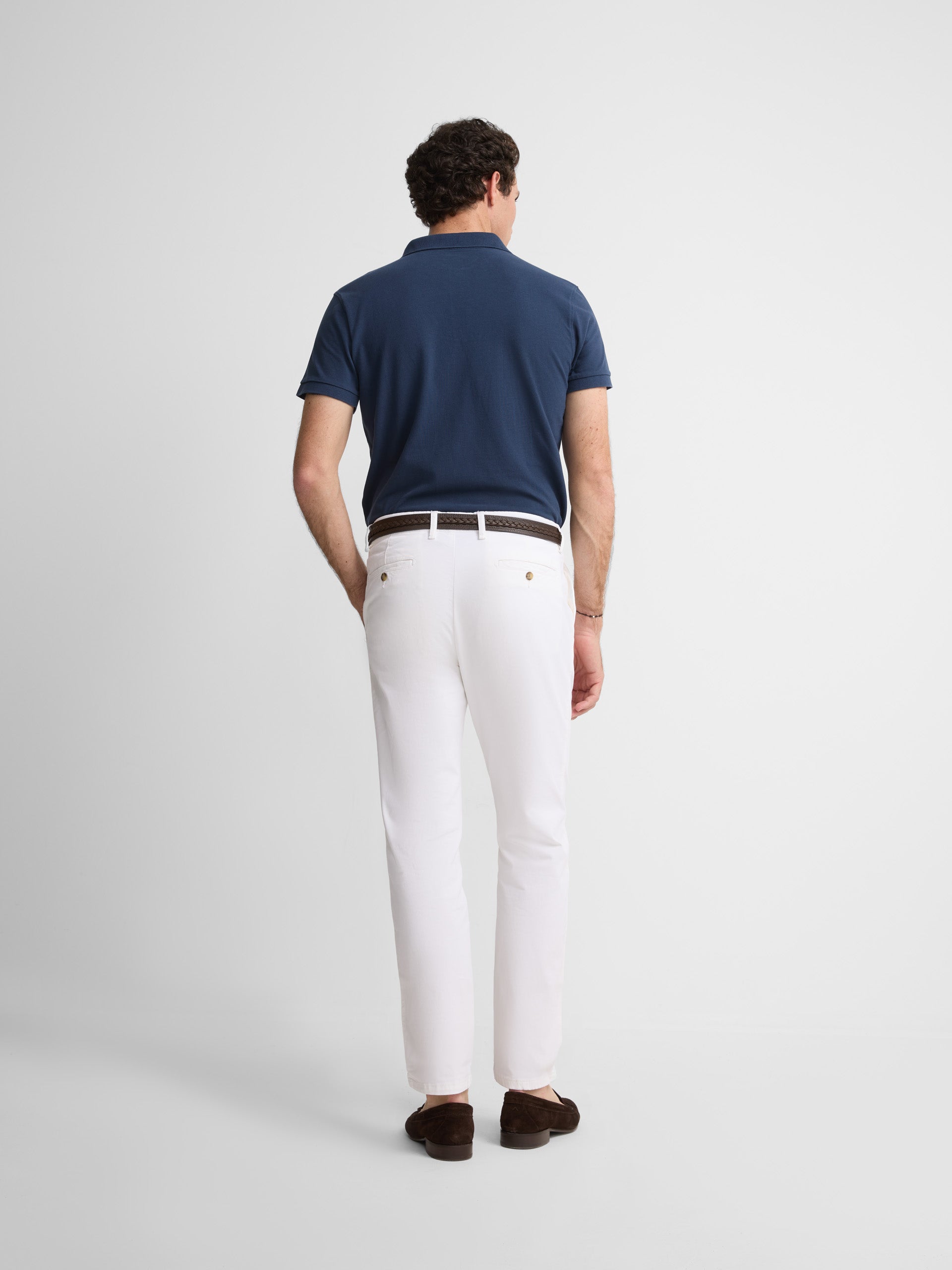 POLO MANGA CORTA ALGODÓN HOMBRE SILBON BOX CLÁSICO LISO - 4
