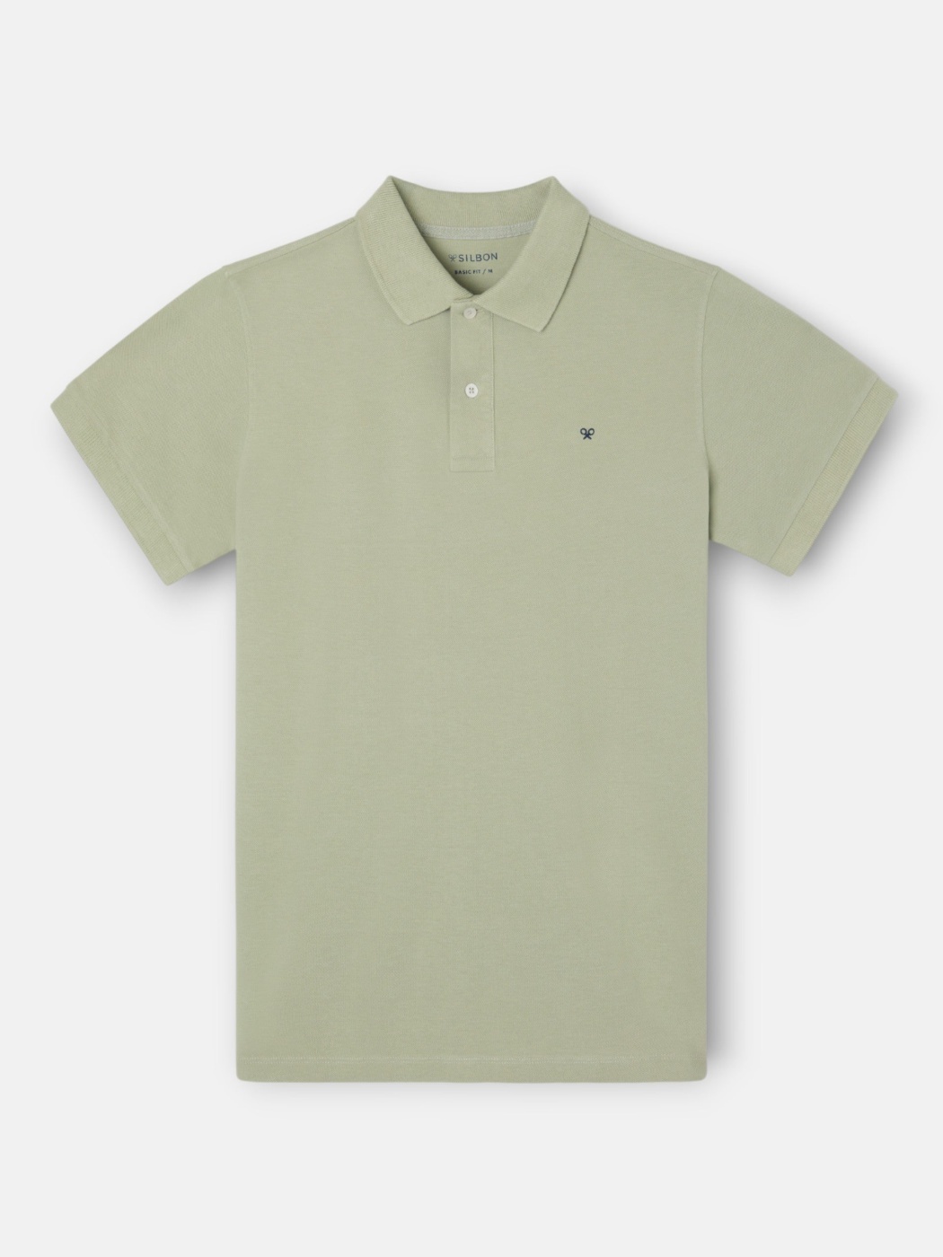 POLO MANGA CORTA ALGODÓN HOMBRE SILBON BOX CLÁSICO LISO - 4