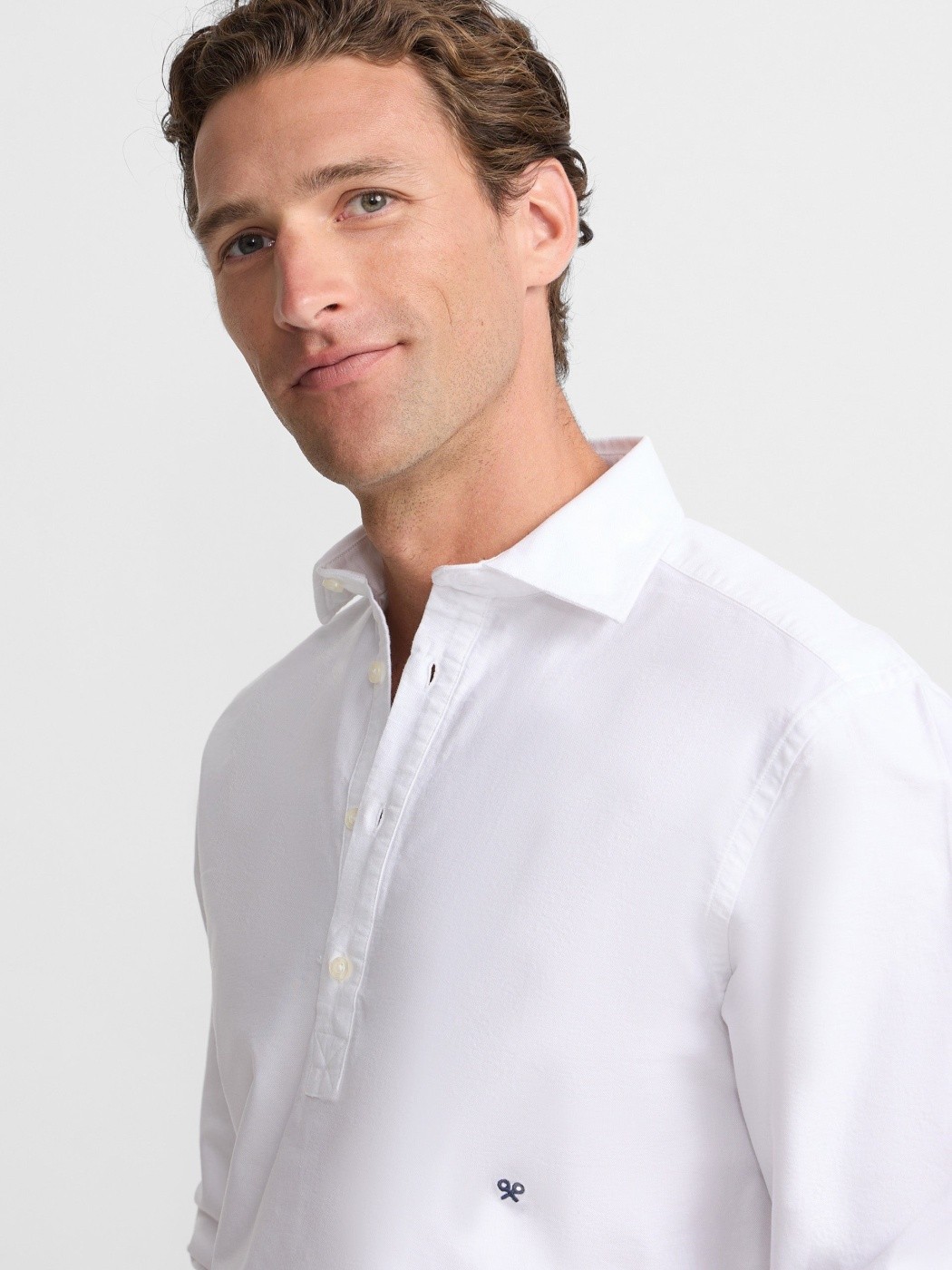 CAMISA SPORT MANGA LARGA ALGODÓN SILBON OXFORD - 2