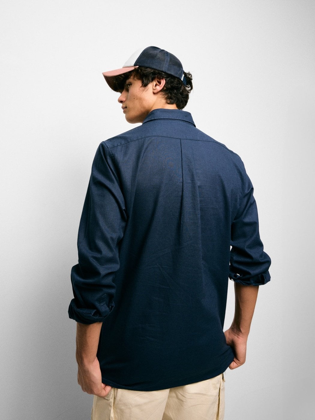 CAMISA SPORT MANGA LARGA SILBON LINO DYE - 2
