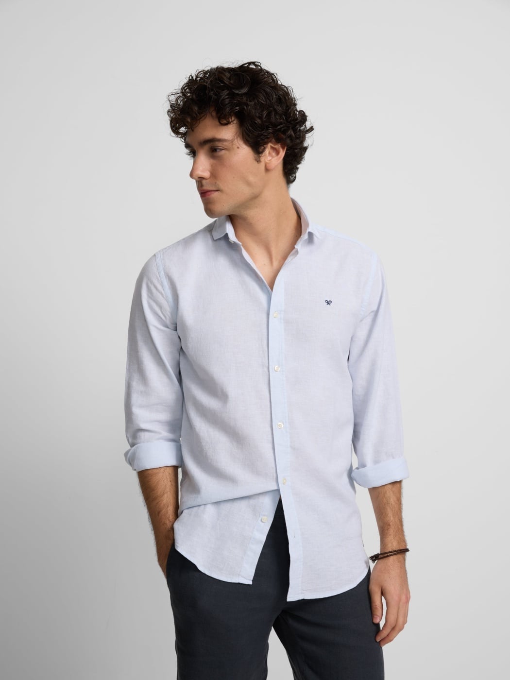 CAMISA SPORT MANGA LARGA SILBON SOFT - 1