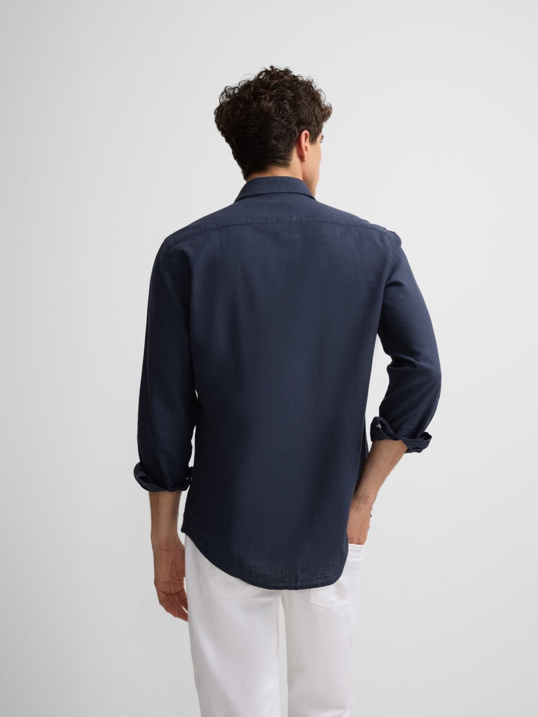 CAMISA SPORT MANGA LARGA SILBON SOFT - 3
