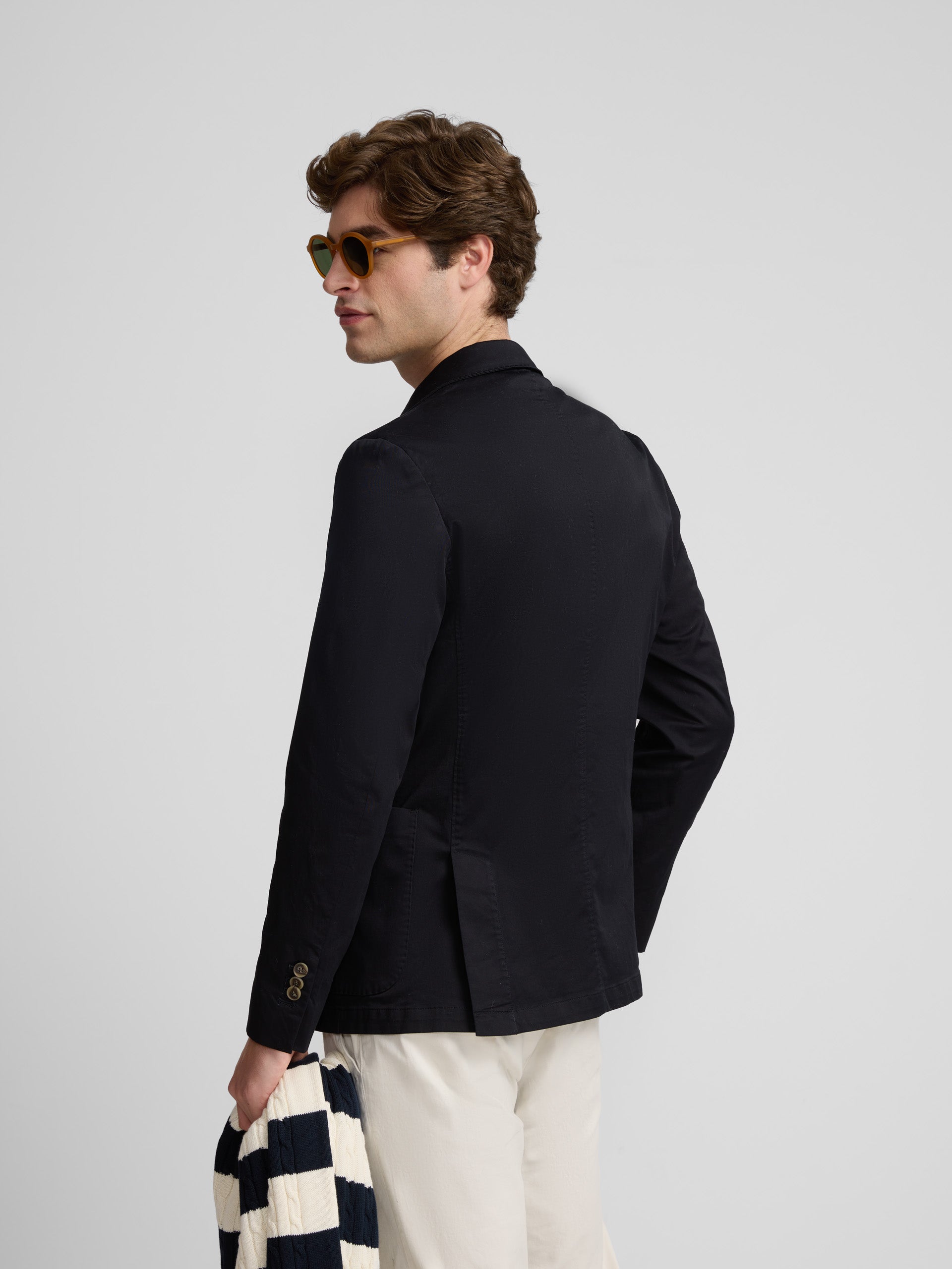 BLAZER CASUAL HOMBRE SILBON 2 NAVY - 2