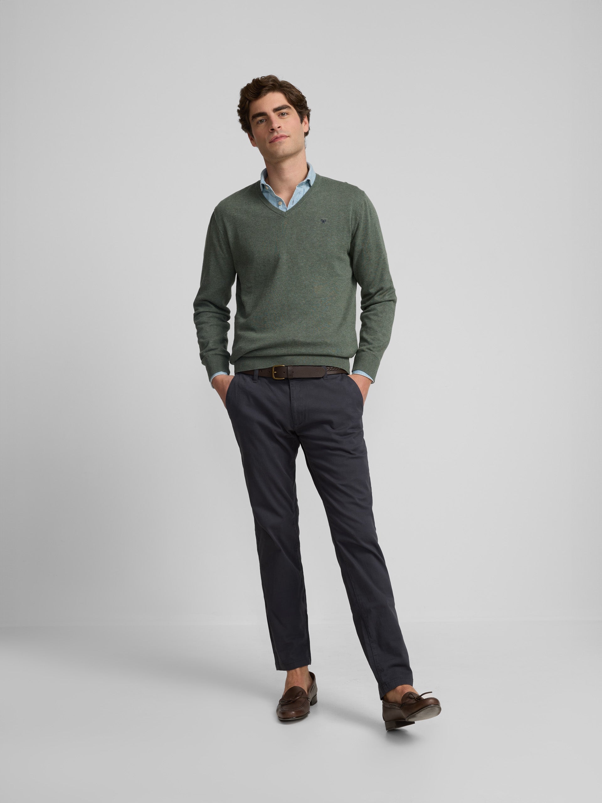 PANTALÓN SPORT SILBON CHINO CASUAL - 1