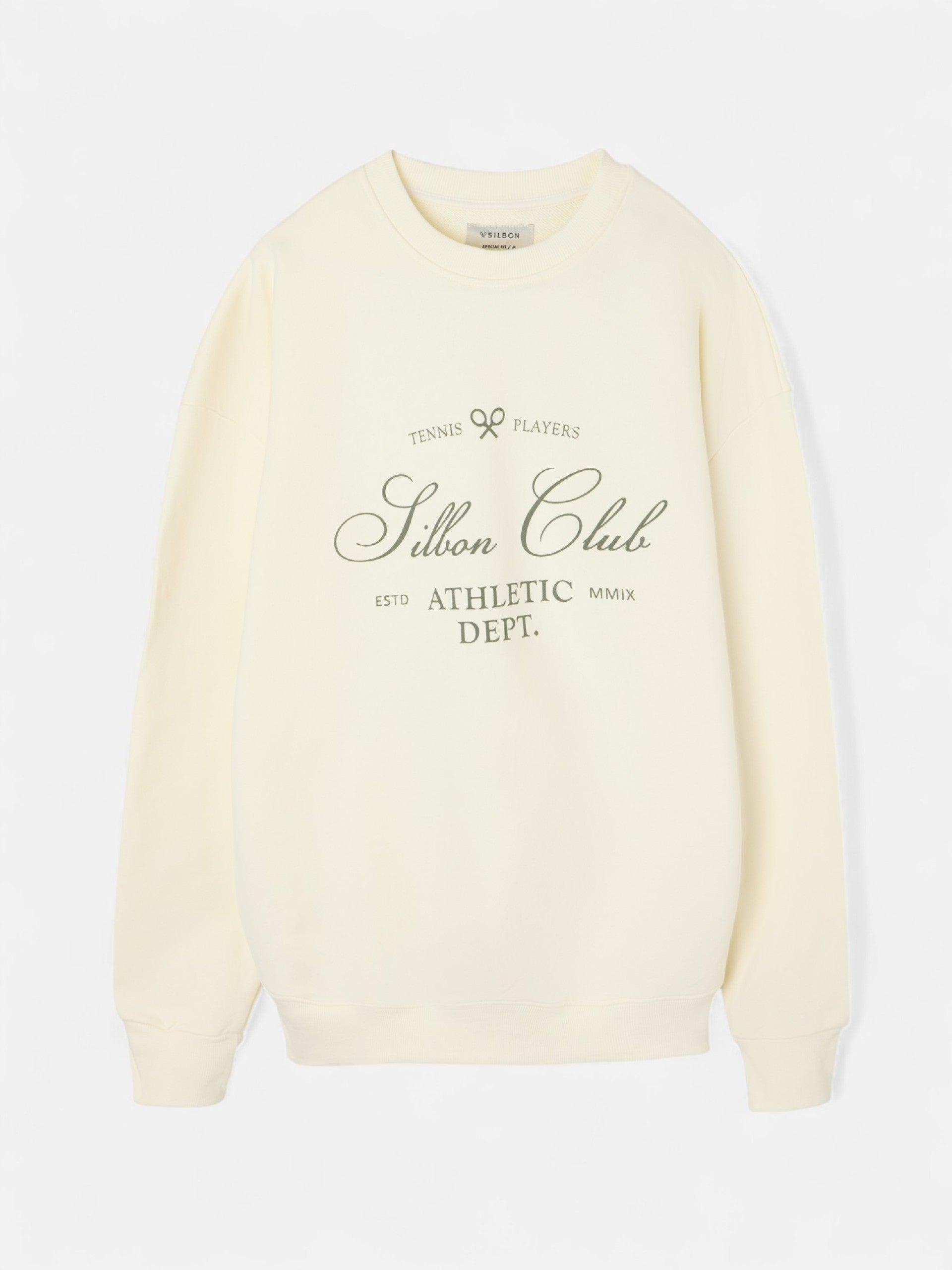 POLERA ALGODÓN HOMBRE SILBON SPECIAL FIT CREMA - 4