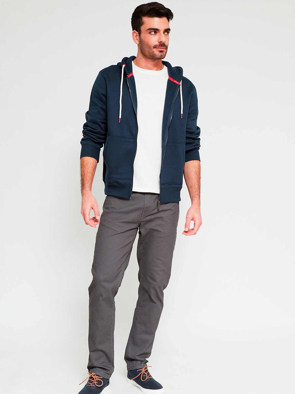 POLERA HOMBRE NAVIGATA FULL ZIPPER - 4