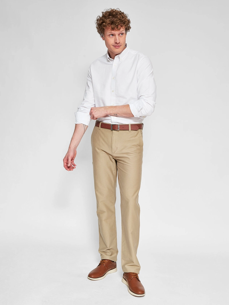 CAMISA MANGA LARGA ALGODÓN HOMBRE CACHAREL - 4