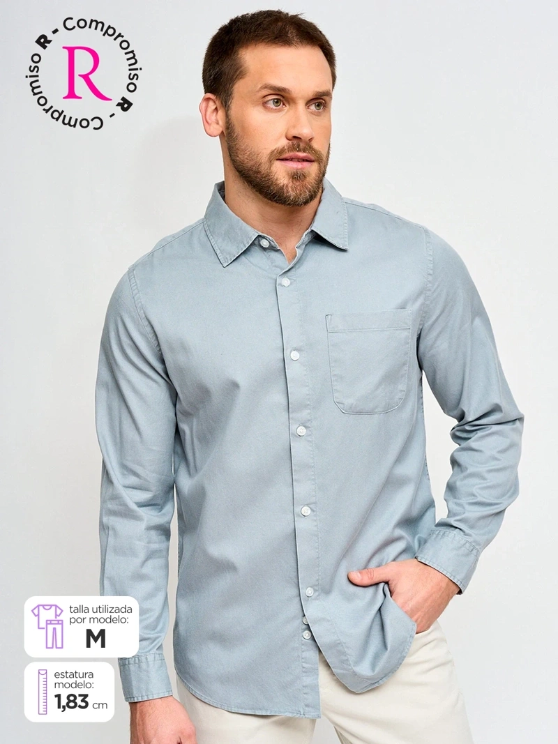 CAMISA MANGA LARGA HOMBRE MARQUIS ELIOT - 1