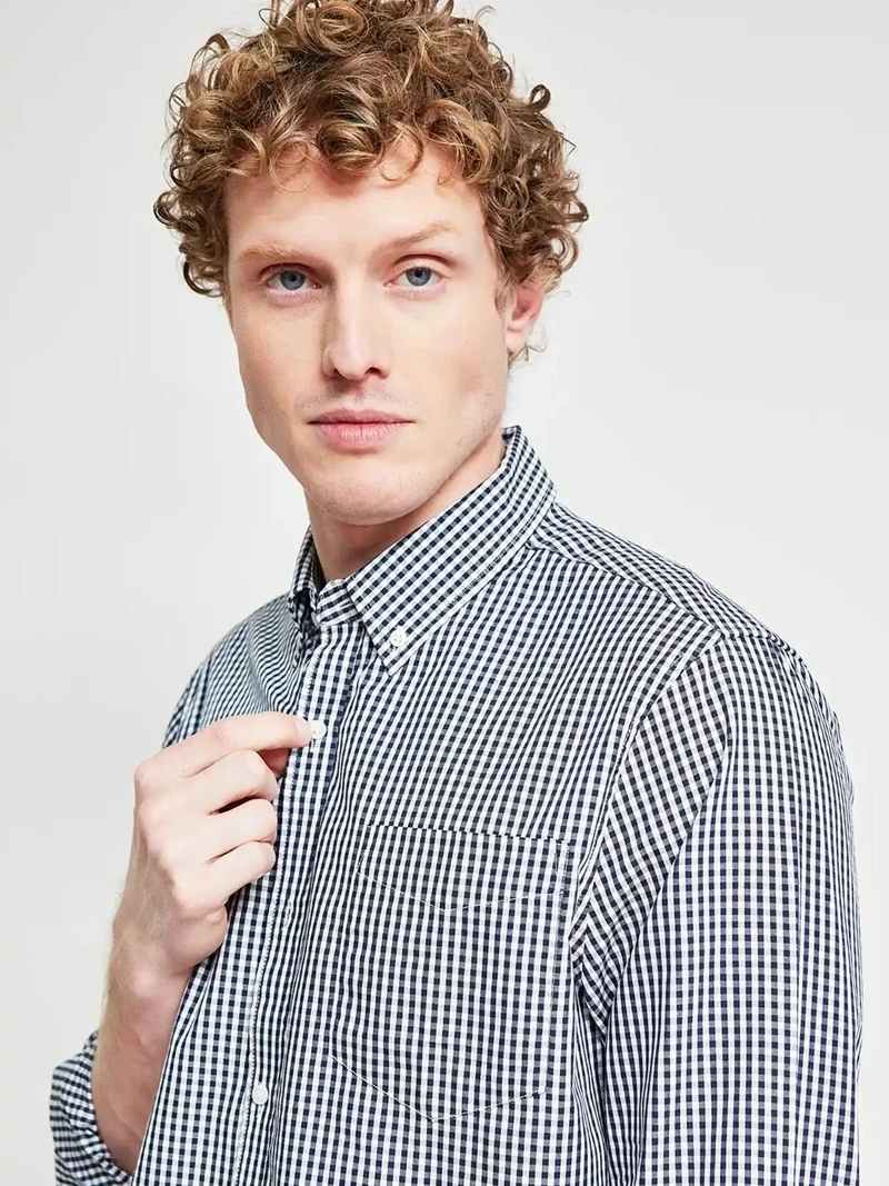 CAMISA MANGA LARGA ALGODÓN HOMBRE NAVIGATA - 3