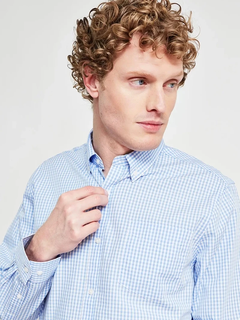 CAMISA MANGA LARGA ALGODÓN HOMBRE NAVIGATA - 3