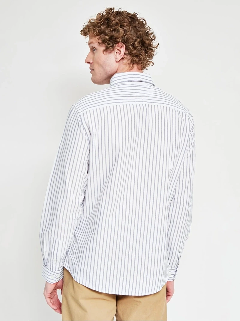CAMISA MANGA LARGA ALGODÓN HOMBRE NAVIGATA - 2
