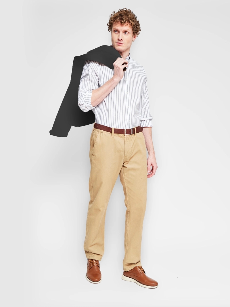 CAMISA MANGA LARGA ALGODÓN HOMBRE NAVIGATA - 4
