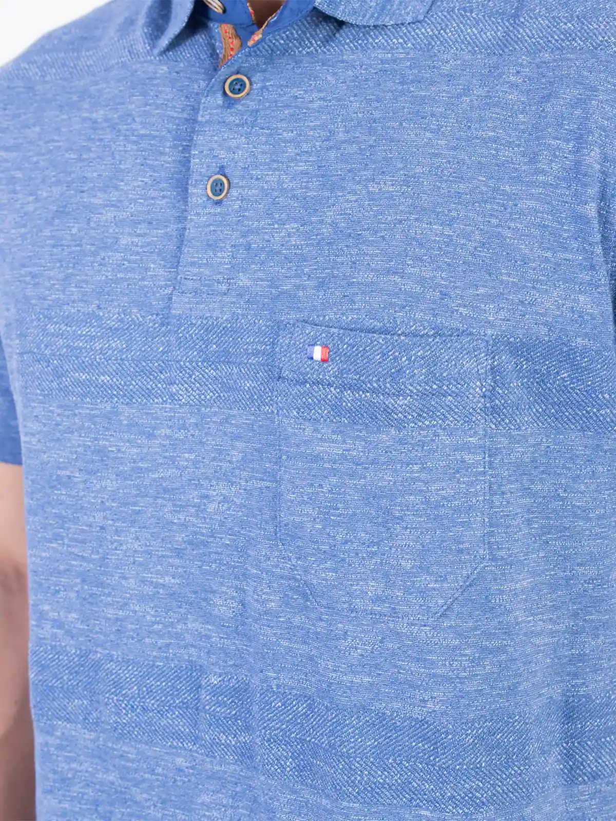 POLO MANGA CORTA HOMBRE PIERRE CARDIN LINEN COLLECTION - 4
