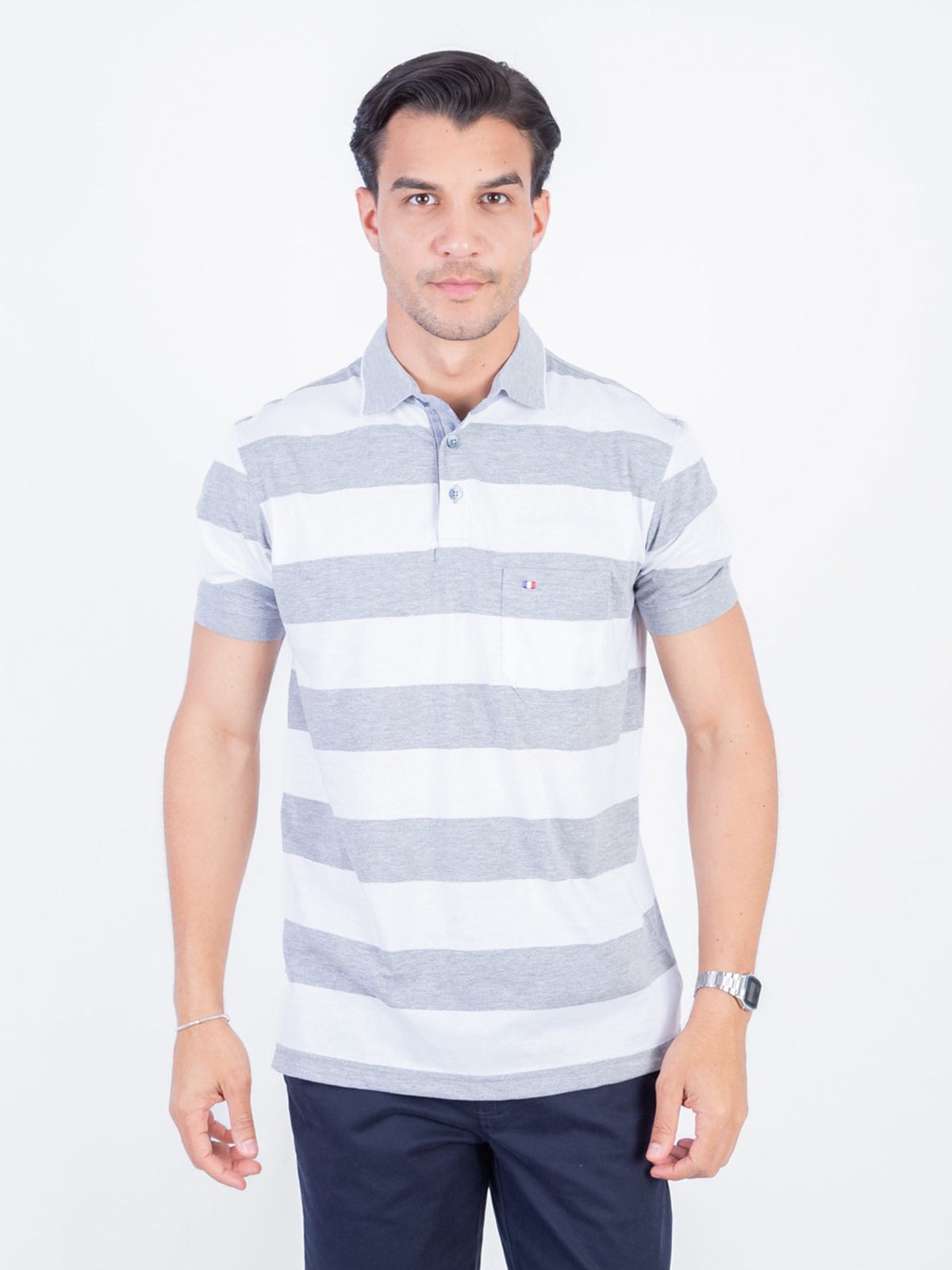 POLO MANGA CORTA HOMBRE PIERRE CARDIN JERSEY - 1