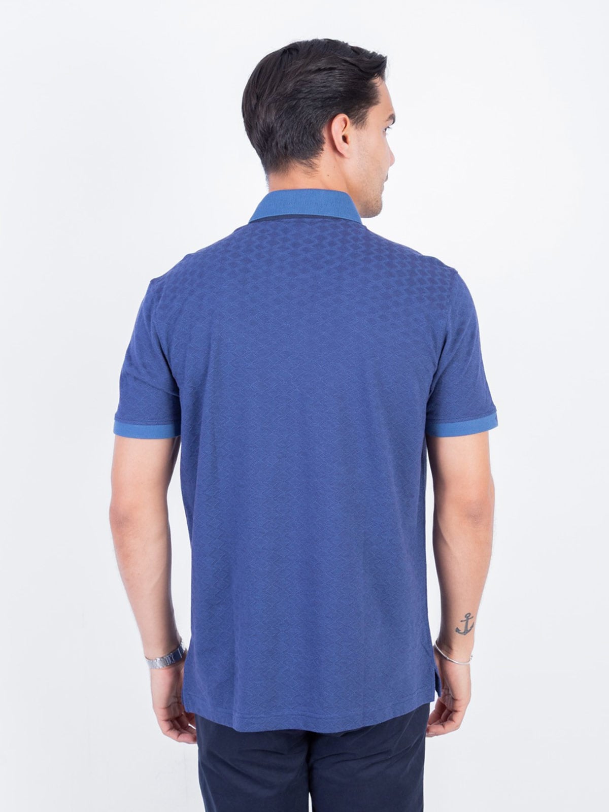 POLO MANGA CORTA HOMBRE PIERRE CARDIN JACQUARD - 2