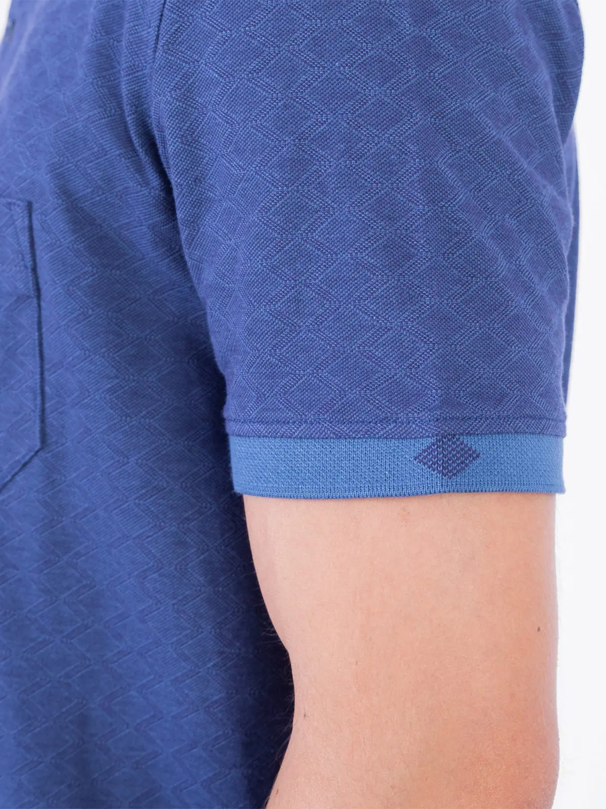 POLO MANGA CORTA HOMBRE PIERRE CARDIN JACQUARD - 4