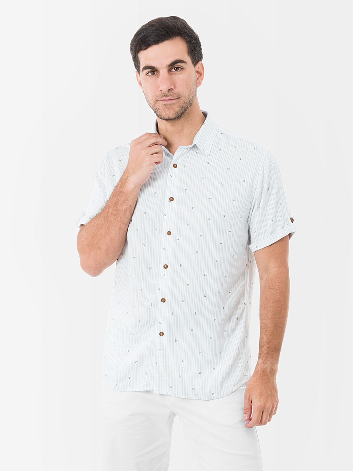CAMISA MANGA CORTA HOMBRE NORTON - 1