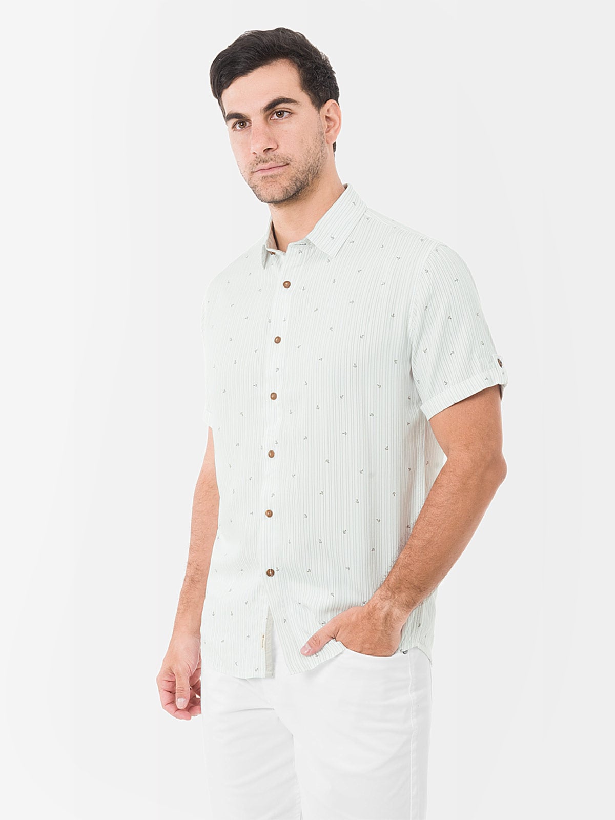 CAMISA MANGA CORTA HOMBRE NORTON - 1