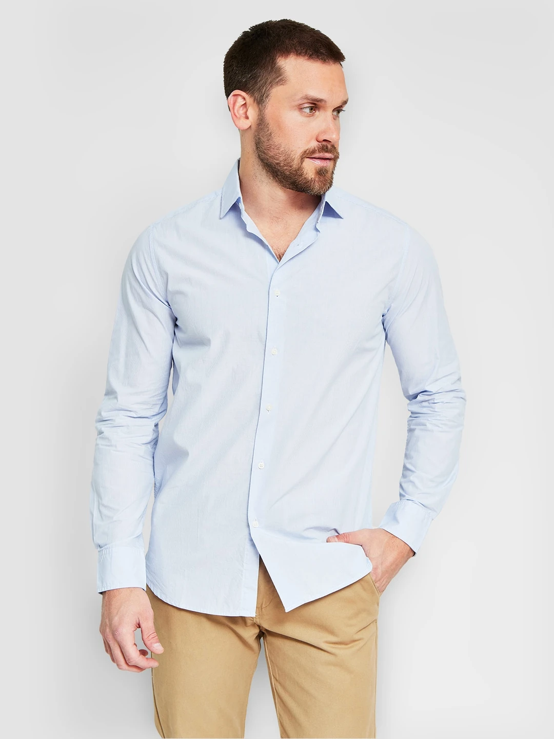 CAMISA MANGA LARGA HOMBRE MARQUIS POP - 1