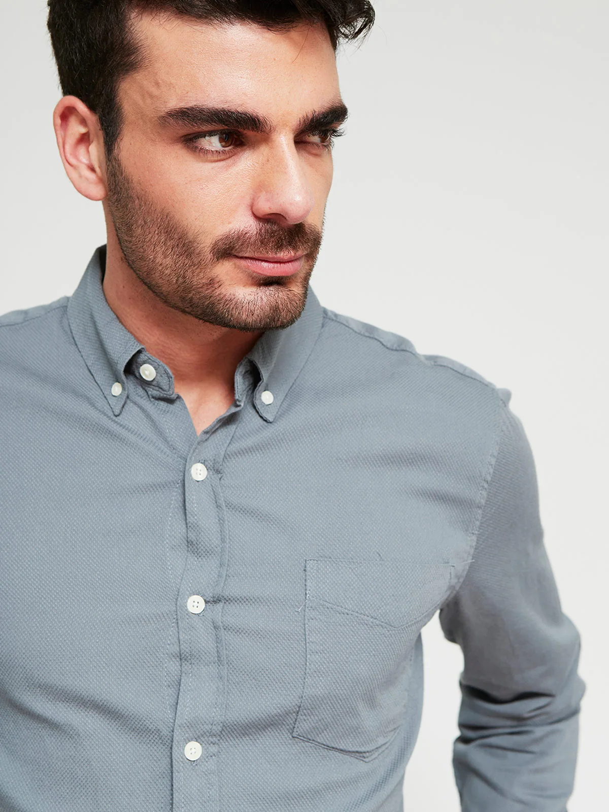 CAMISA MANGA LARGA ALGODÓN HOMBRE NAVIGATA - 3