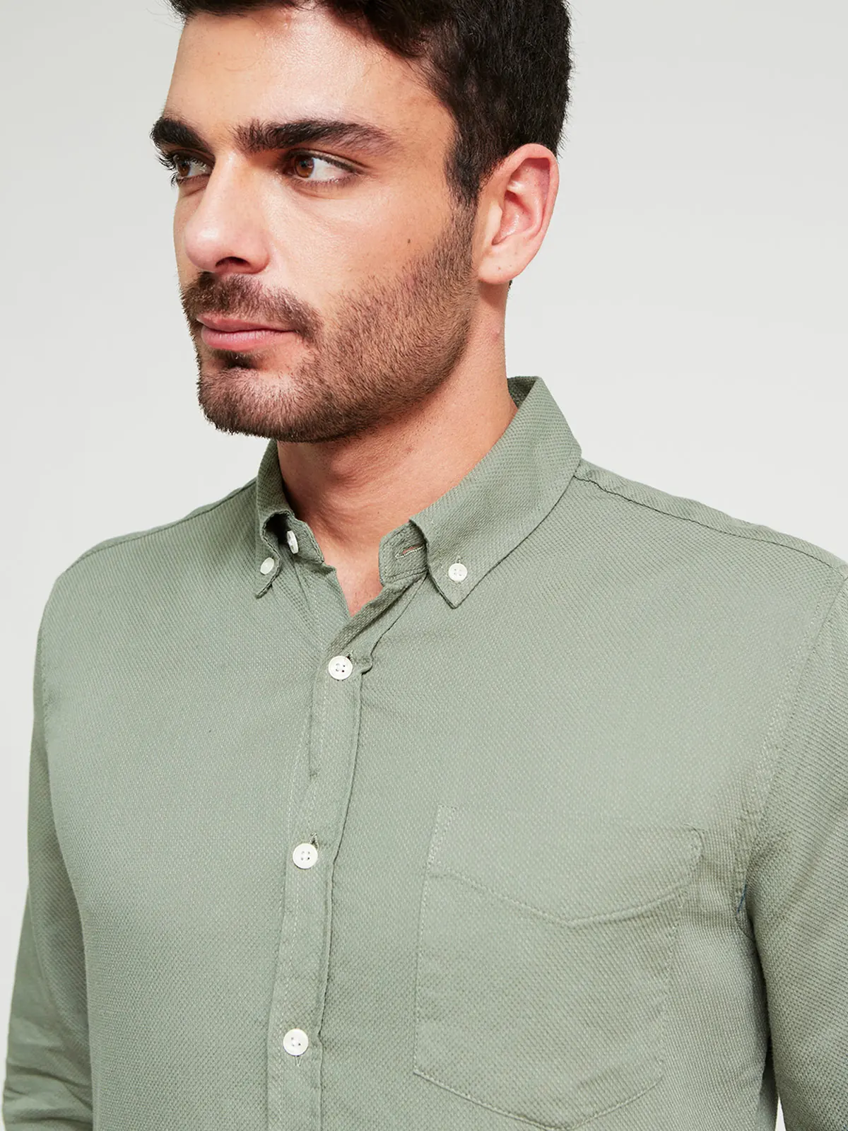 CAMISA MANGA LARGA ALGODÓN HOMBRE NAVIGATA - 3