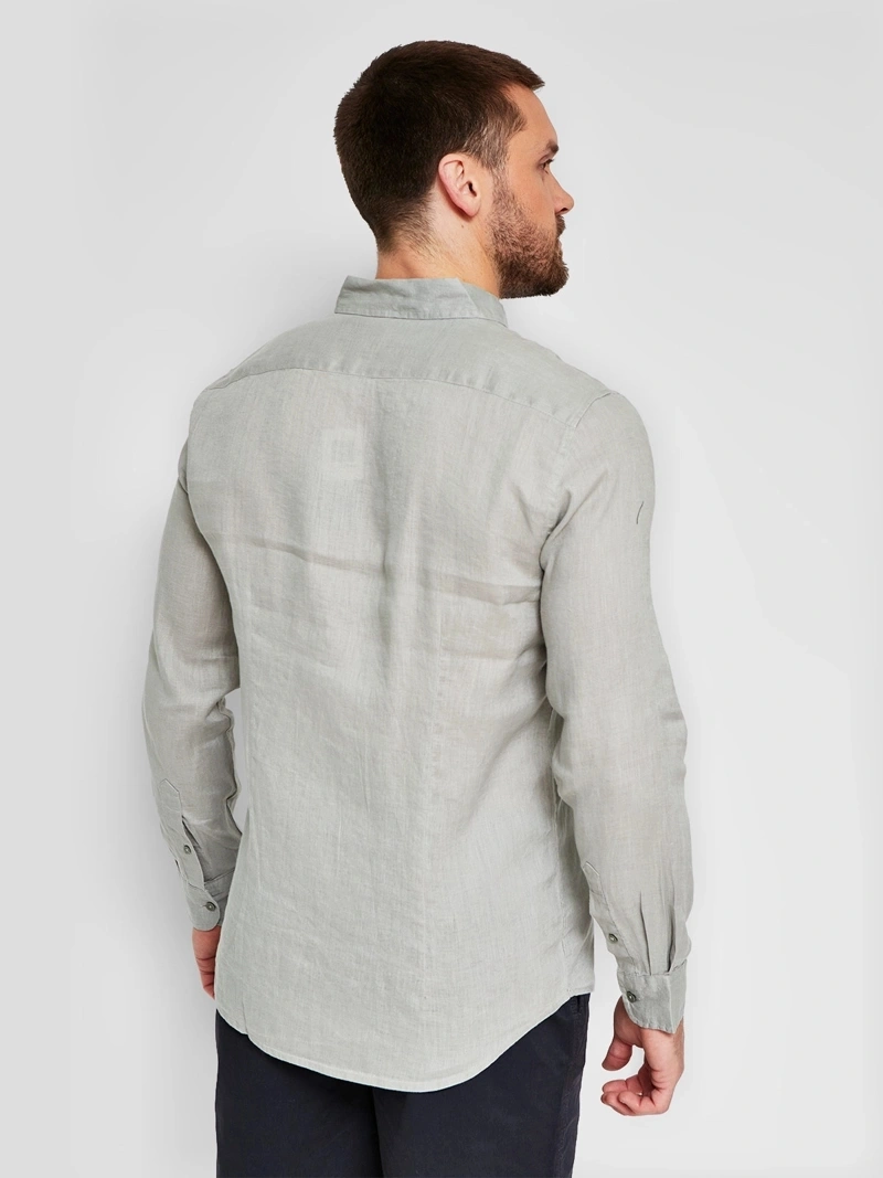 CAMISA MANGA LARGA LINO HOMBRE CACHAREL - 2