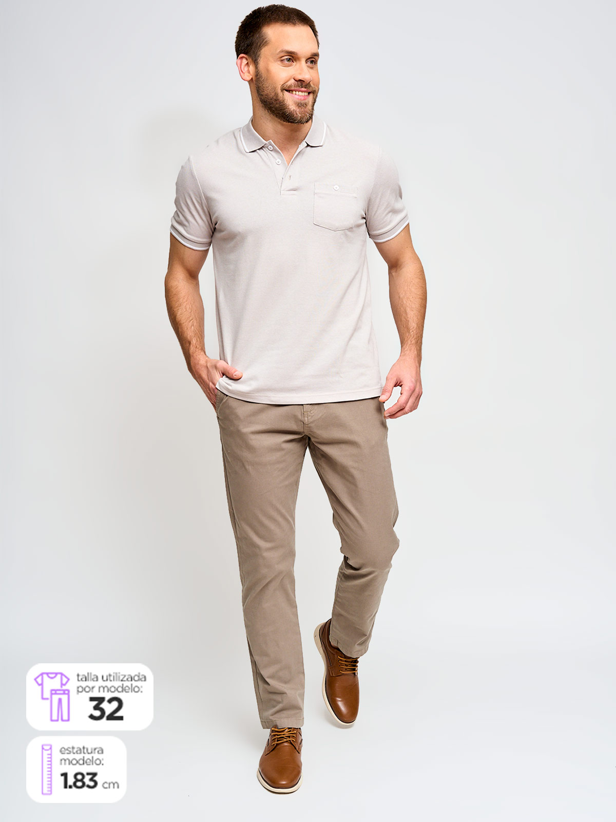 PANTALÓN HOMBRE CACHAREL - 1