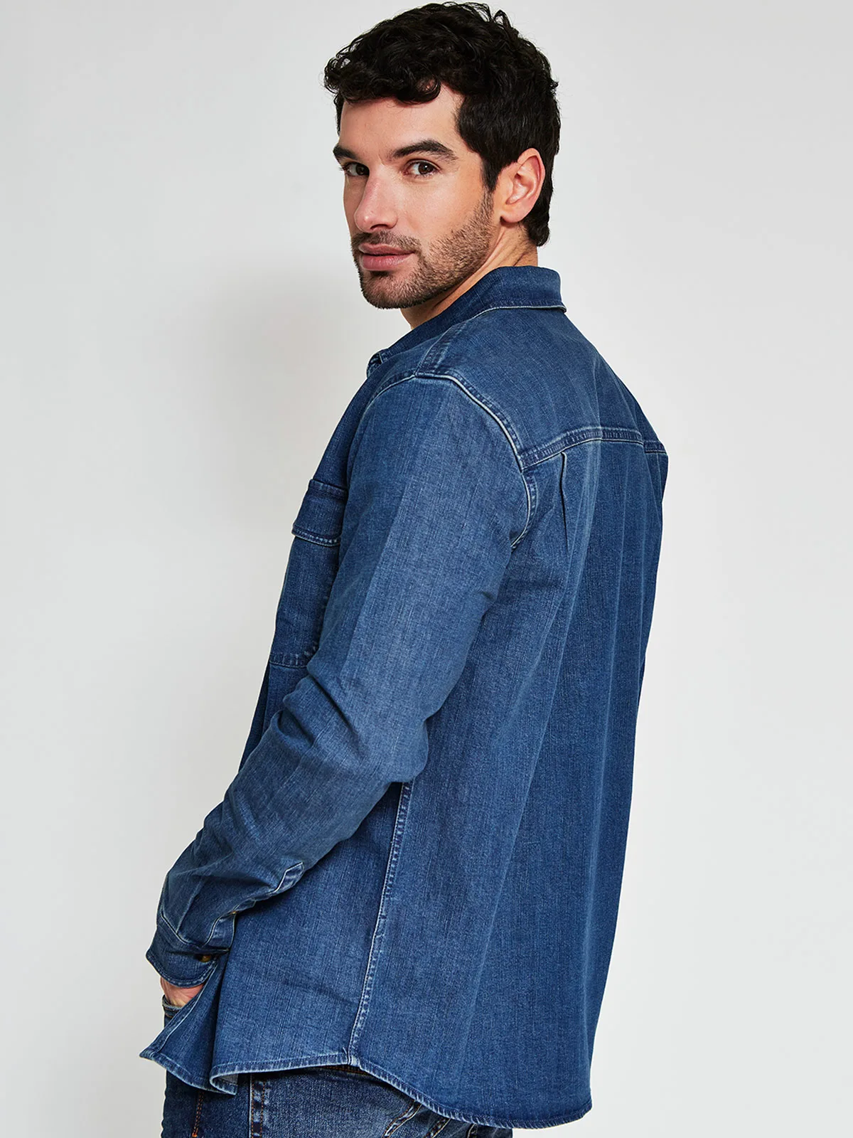 CAMISA MANGA LARGA ALGODÓN HOMBRE NAVIGATA - 2