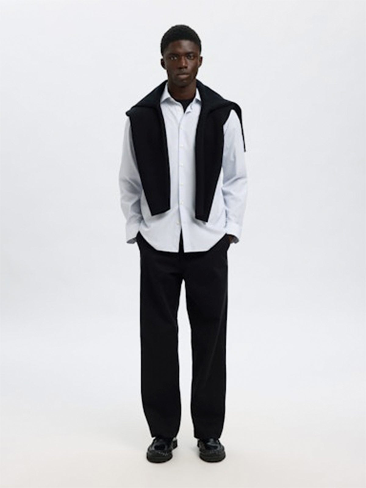 CAMISA MANGA LARGA HOMBRE SELECTED SLIM - 1