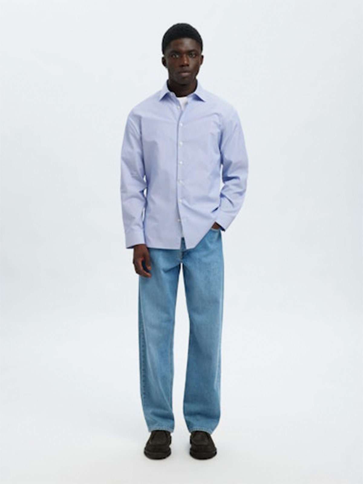 CAMISA MANGA LARGA HOMBRE SELECTED SLIM - 4