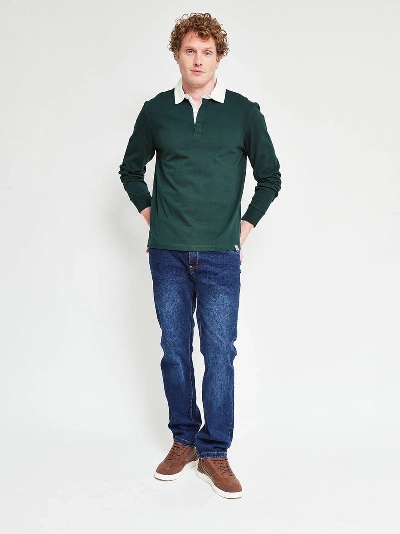 POLO MANGA LARGA ALGODÓN HOMBRE NAVIGATA - 4