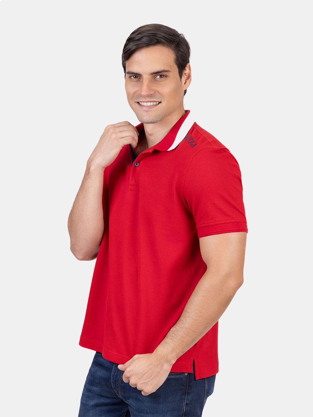 POLO MANGA CORTA HOMBRE NAUTICA - 1