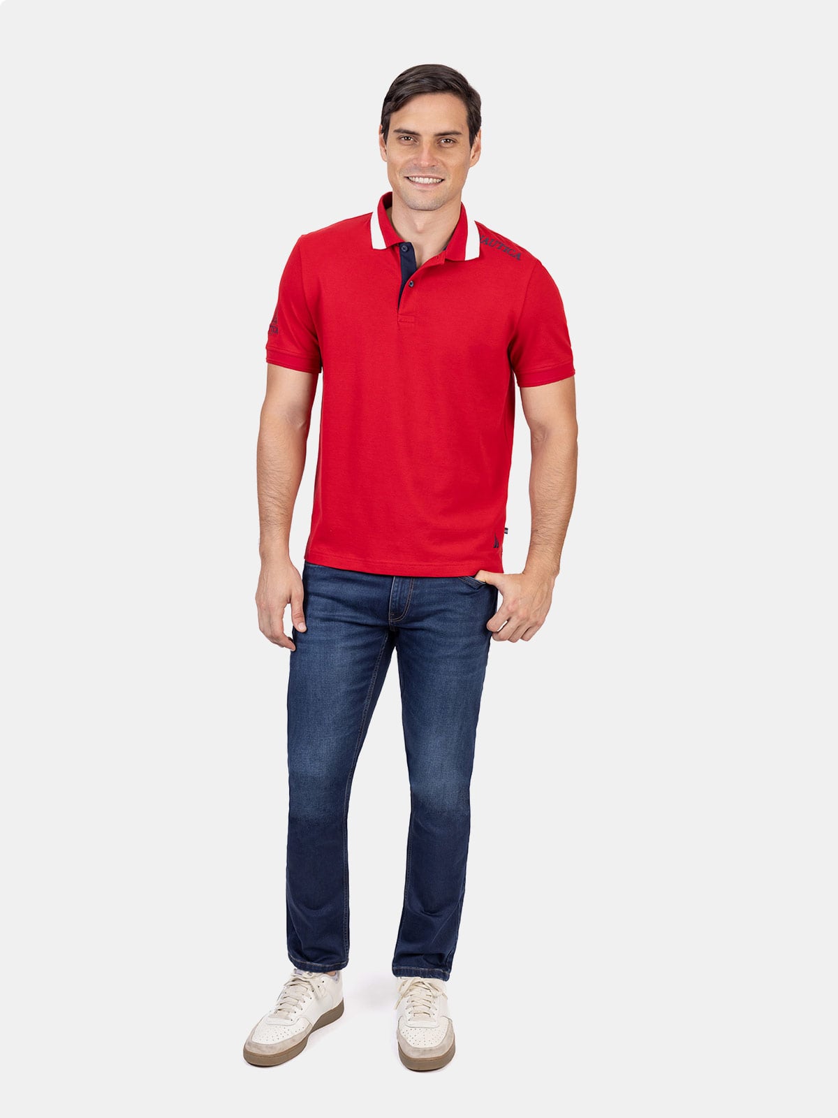 POLO MANGA CORTA HOMBRE NAUTICA - 4