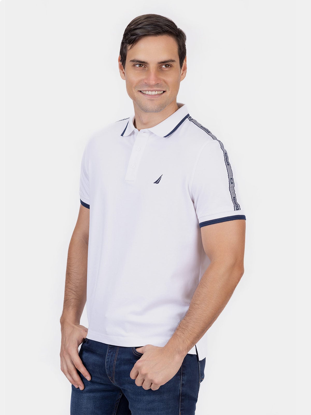 POLO MANGA CORTA HOMBRE NAUTICA - 1