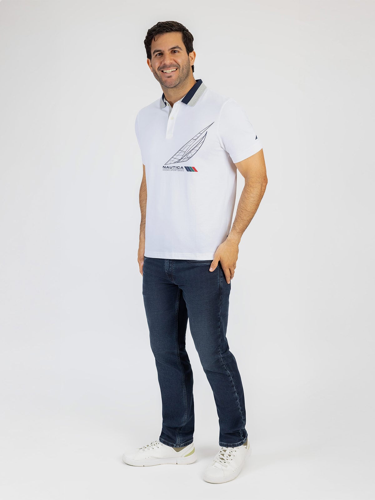 POLO MANGA CORTA HOMBRE NAUTICA - 4