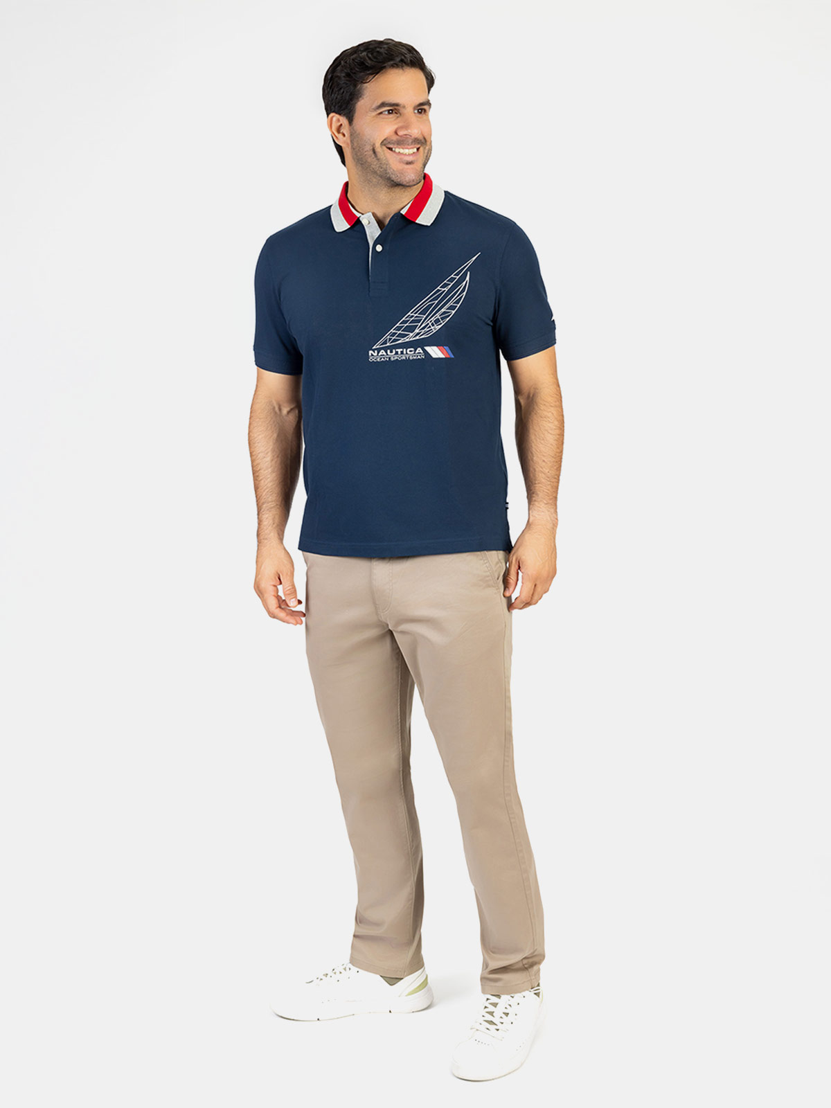POLO MANGA CORTA HOMBRE NAUTICA - 4