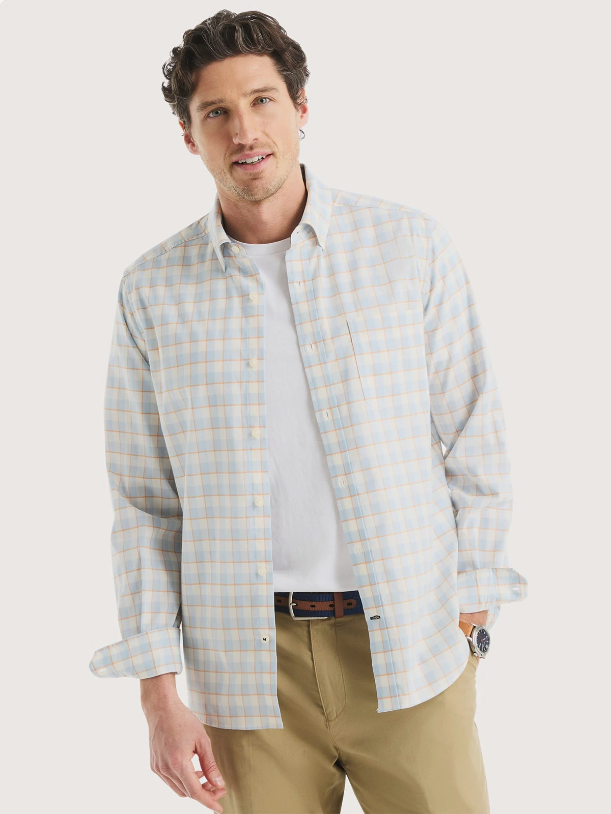 CAMISA MANGA LARGA HOMBRE NAUTICA - 1