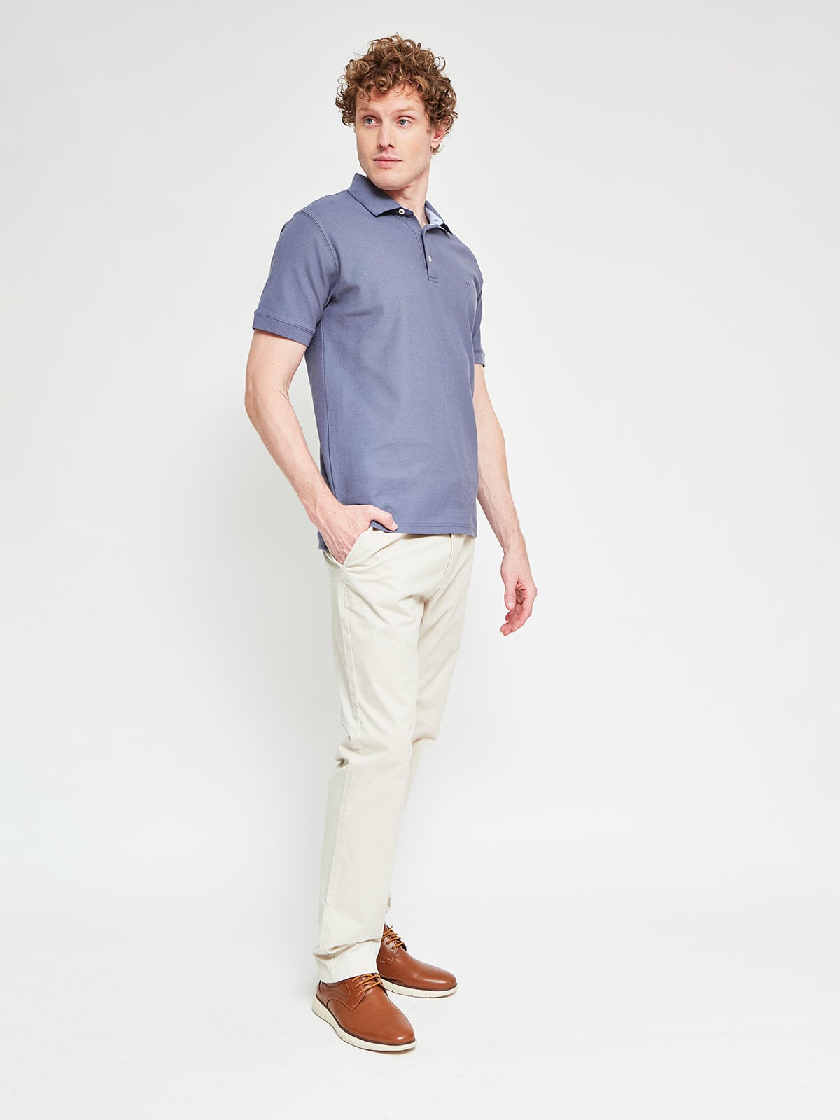 POLO MANGA CORTA HOMBRE CACHAREL CUEOX - 4