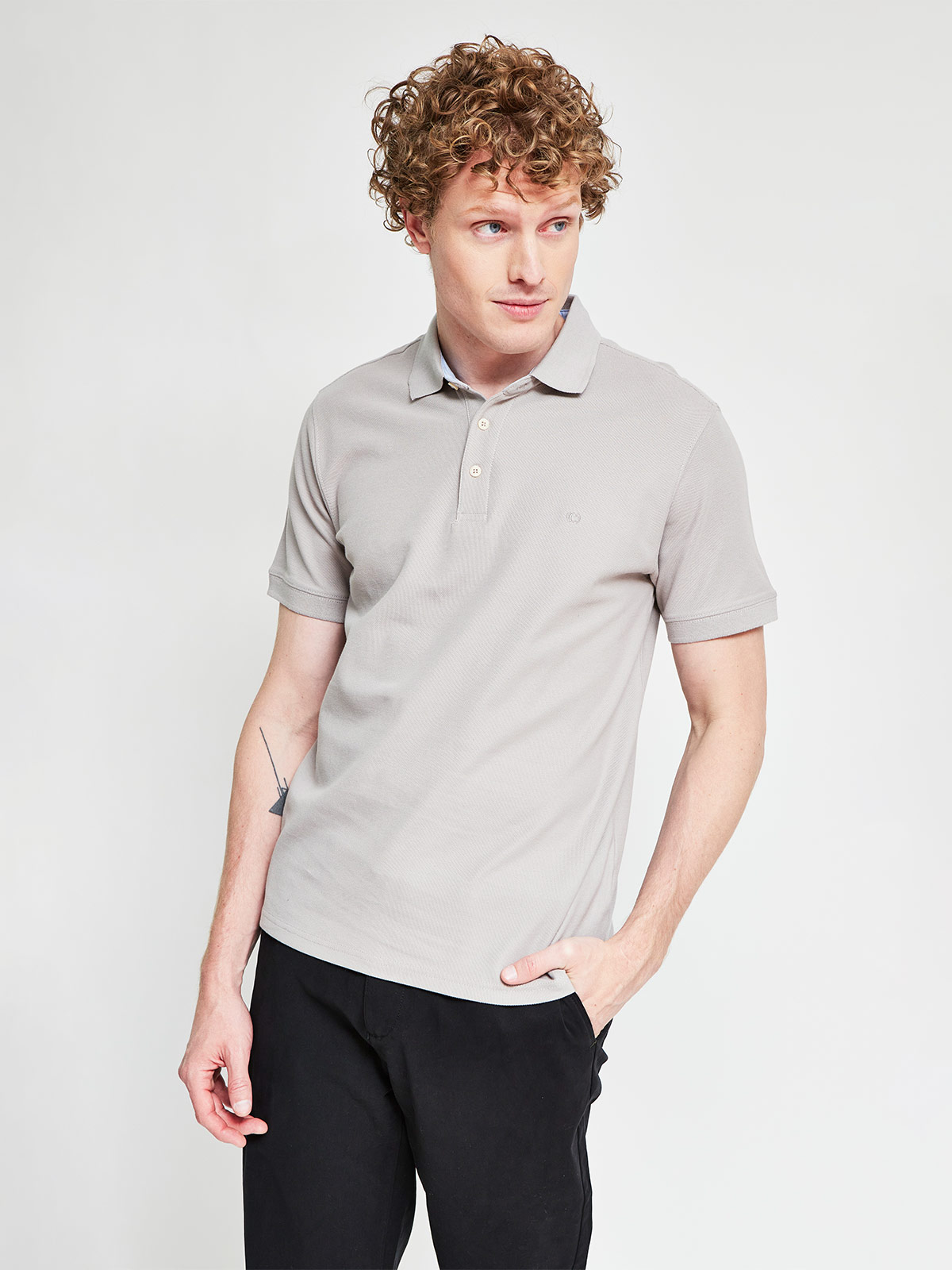 POLO MANGA CORTA HOMBRE CACHAREL CUEOX - 1