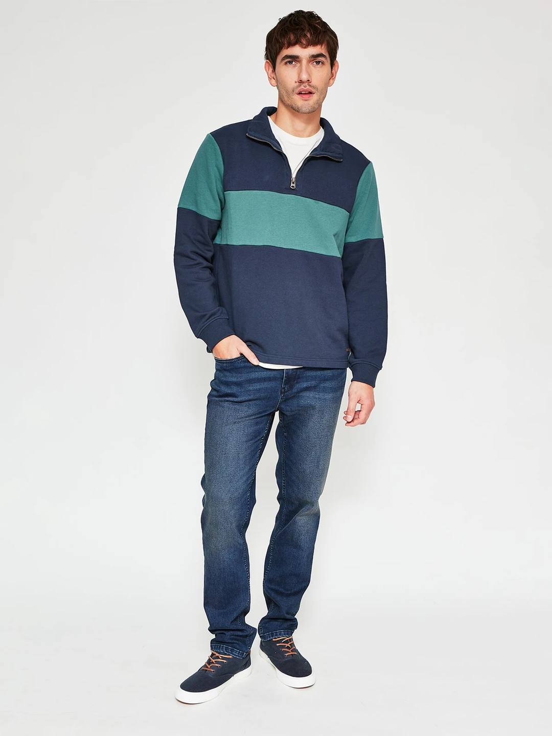 POLERA HOMBRE NAVIGATA HALF ZIPPER - 4