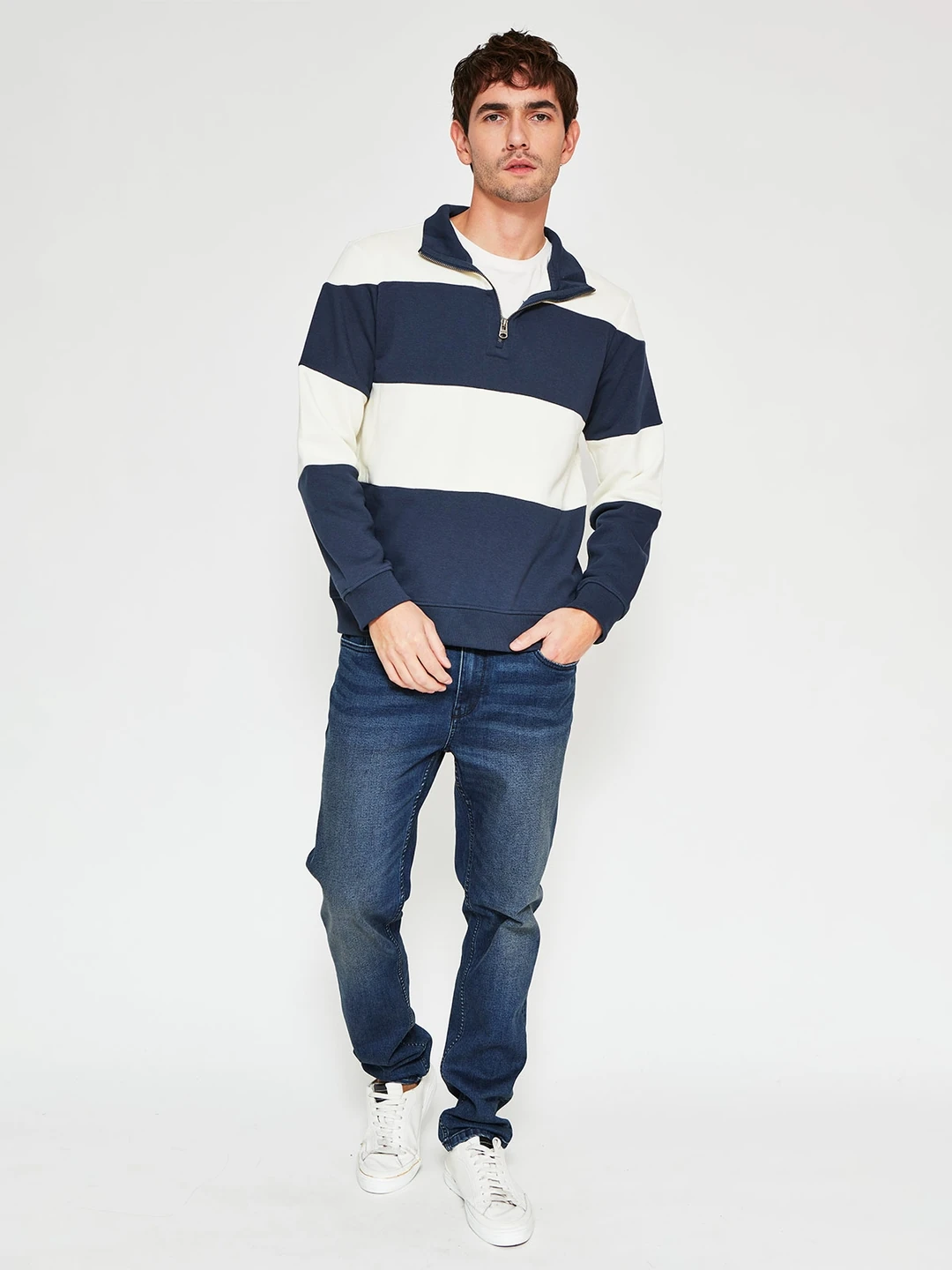 POLERA HOMBRE NAVIGATA HALF ZIPPER - 4