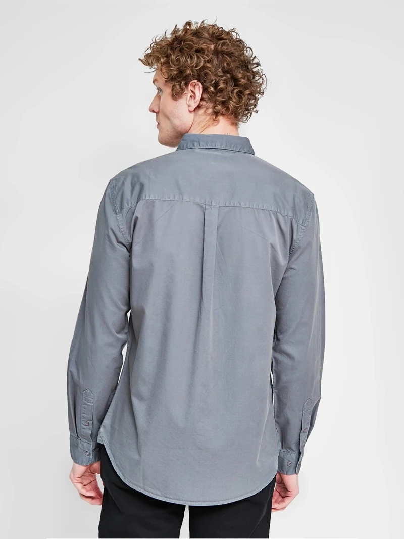 CAMISA MANGA LARGA ALGODÓN HOMBRE MARQUIS - 2