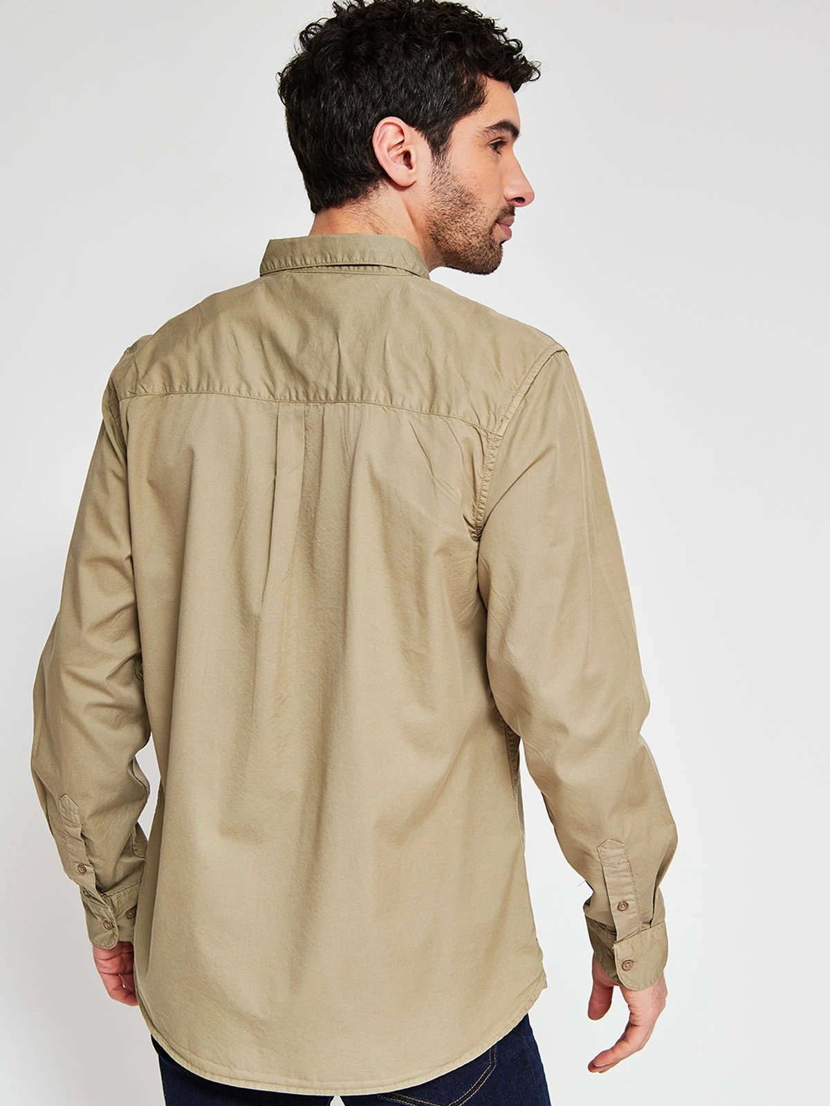 CAMISA MANGA LARGA ALGODÓN HOMBRE MARQUIS - 2