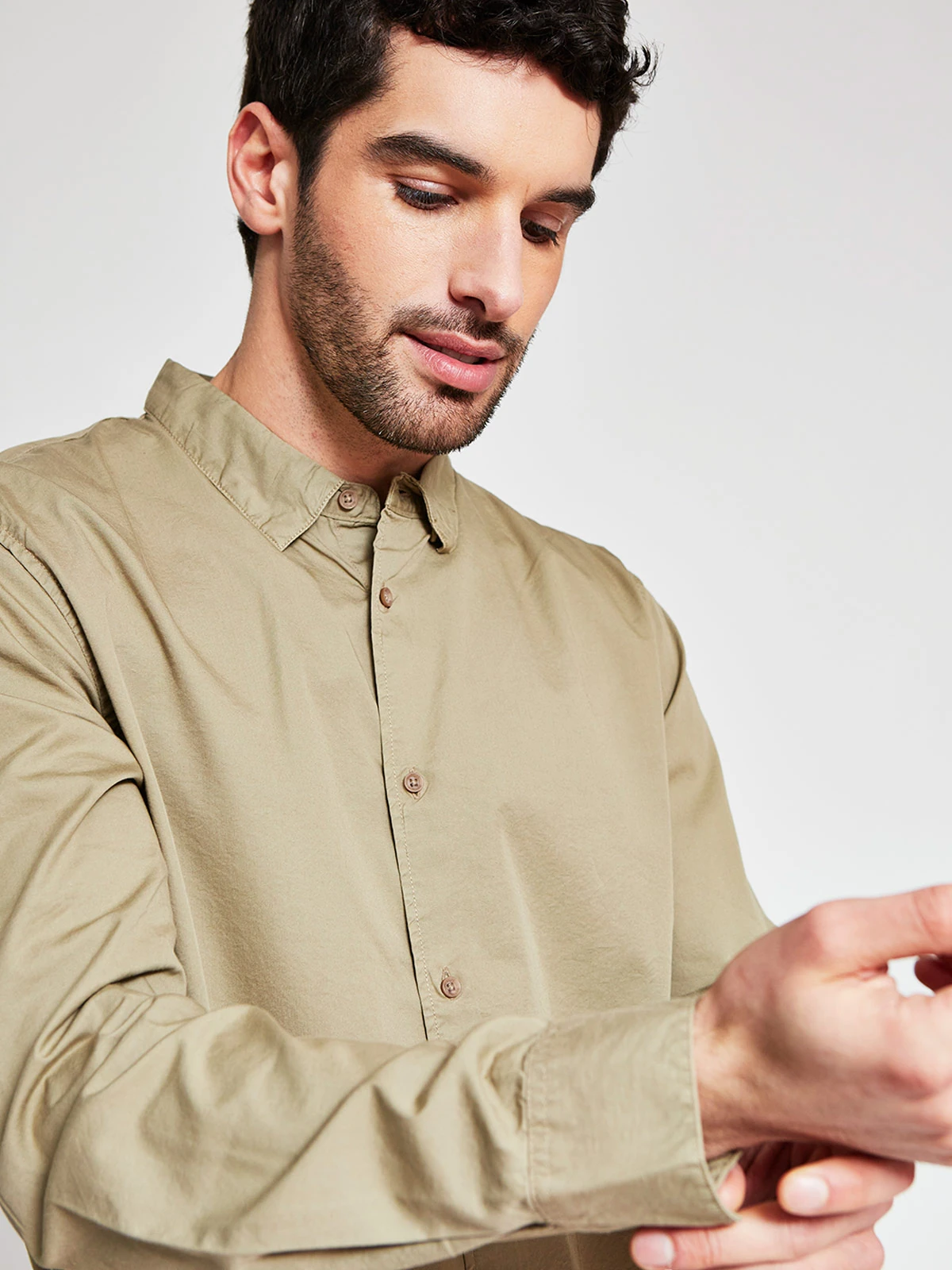 CAMISA MANGA LARGA ALGODÓN HOMBRE MARQUIS - 3