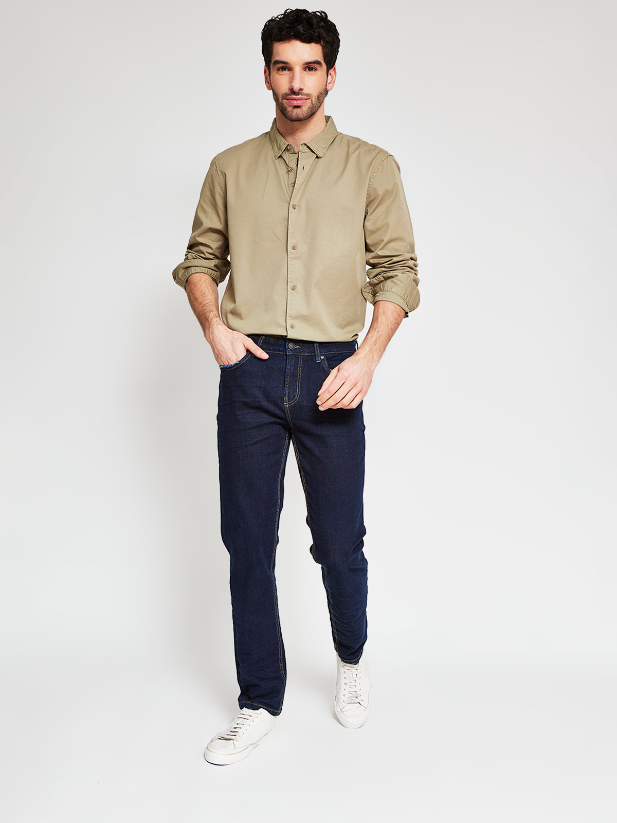 CAMISA MANGA LARGA ALGODÓN HOMBRE MARQUIS - 4