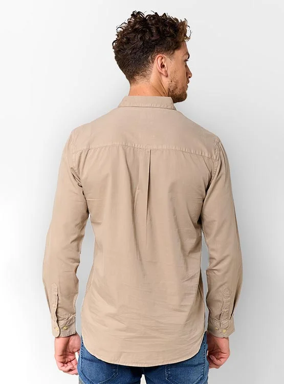 CAMISA MANGA LARGA ALGODÓN HOMBRE MARQUIS - 2