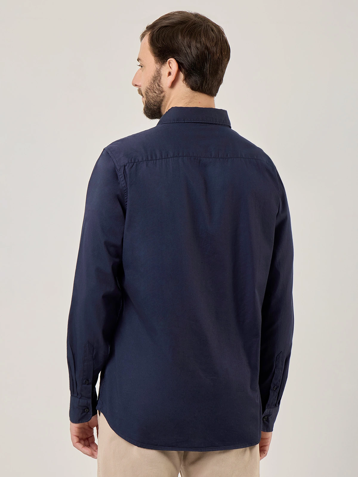 CAMISA MANGA LARGA ALGODÓN HOMBRE NAVIGATA - 2