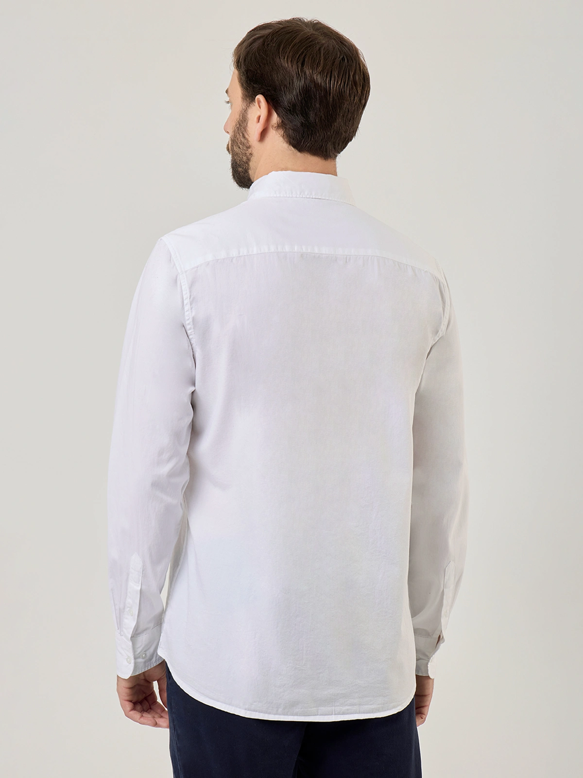 CAMISA MANGA LARGA ALGODÓN HOMBRE NAVIGATA - 2