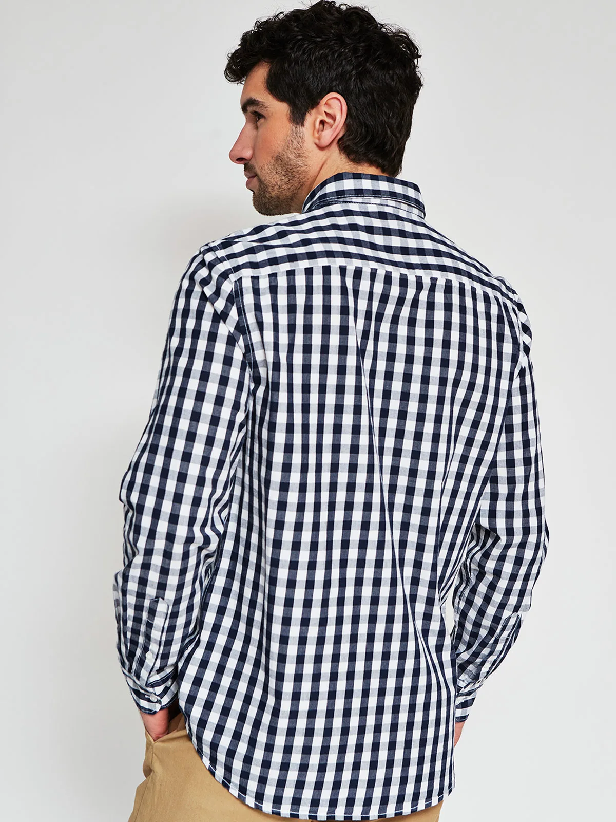 CAMISA MANGA LARGA ALGODÓN HOMBRE NAVIGATA - 2