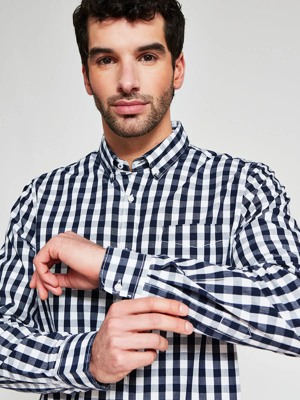 CAMISA MANGA LARGA ALGODÓN HOMBRE NAVIGATA - 3